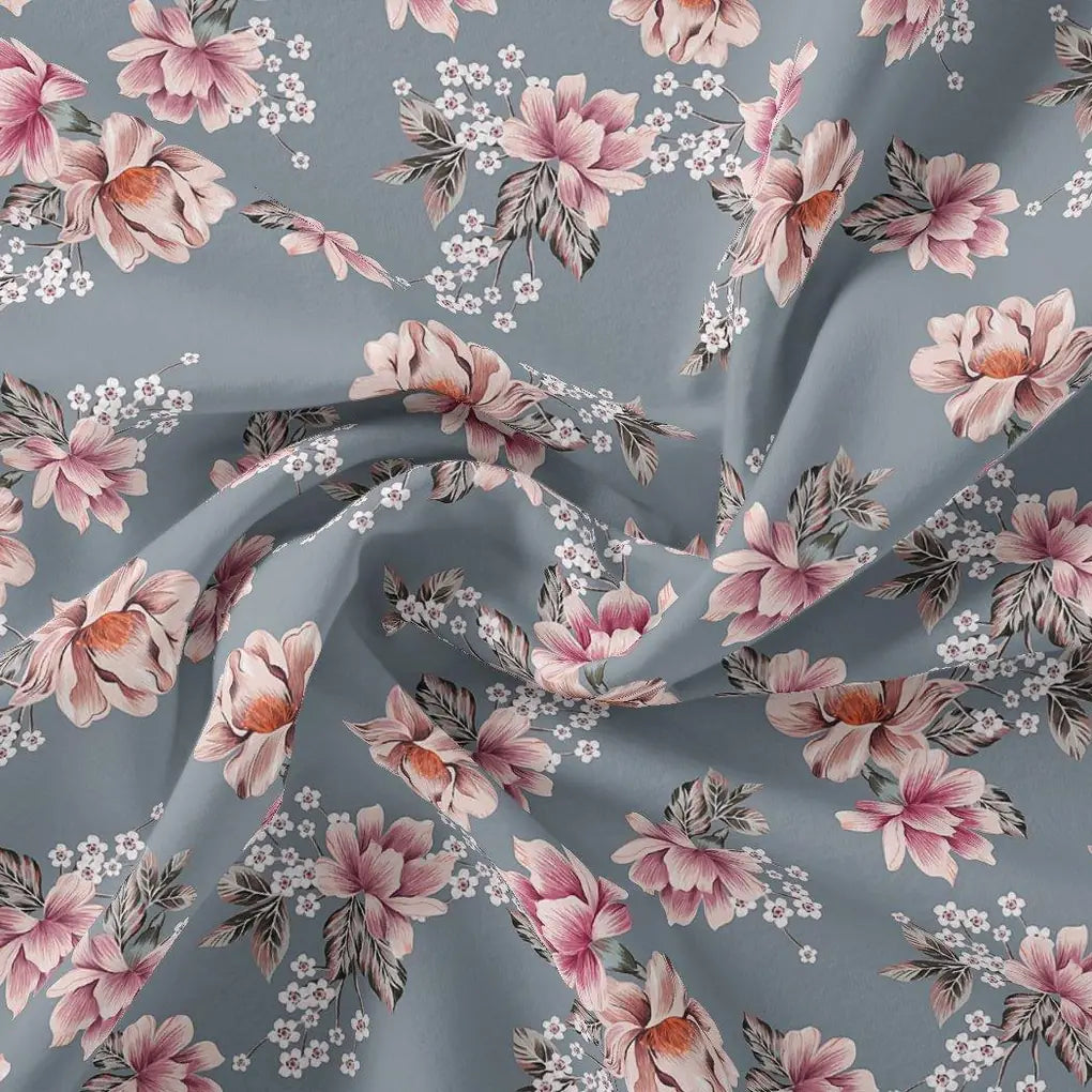 Decorative Tiny Chintz With Lily Digital Printed Fabric – js 0 ma014955 110 decorative tiny chintz with lily digital printed fabric 1
