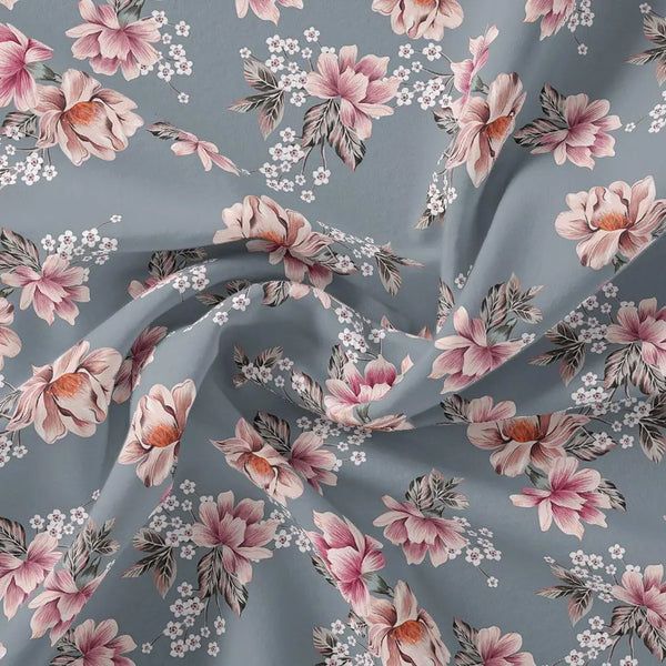 Decorative Tiny Chintz With Lily Digital Printed Fabric – js 0 ma014955 110 decorative tiny chintz with lily digital printed fabric 1