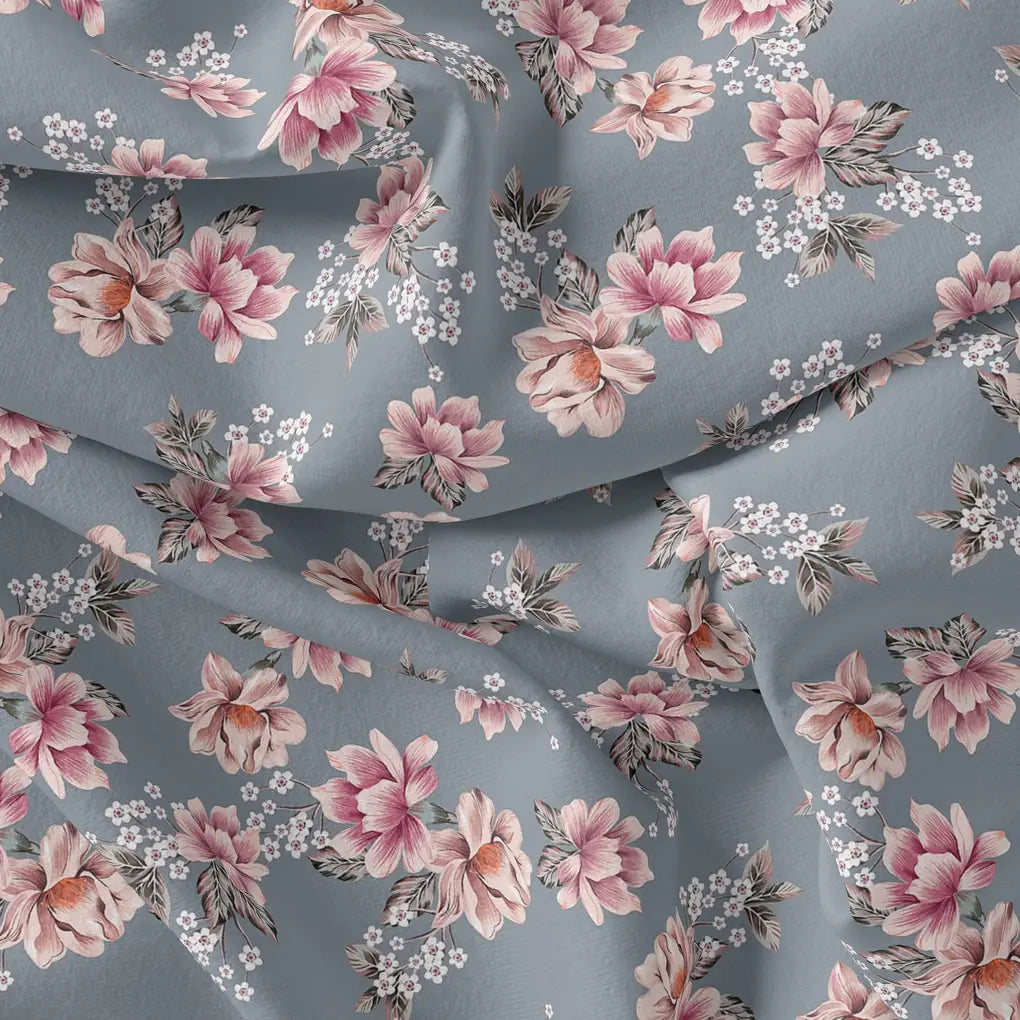 Decorative Tiny Chintz With Lily Digital Printed Fabric – js 0 ma014955 110 decorative tiny chintz with lily digital printed fabric 3