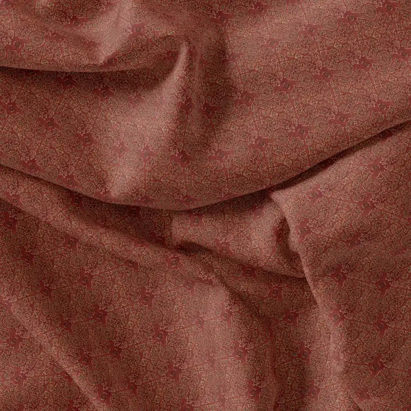 Innovative Birds Brown Colour Digital Printed Fabric – js 0 ma01498 110 innovative birds brown colour digital printed fabric 1