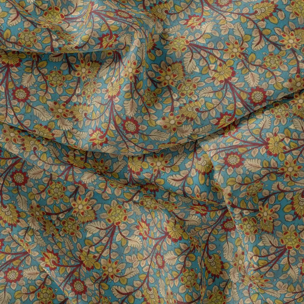 Rustic Floral Print Allover Digital Printed Fabric – js 0 ma01538 110 rustic floral print allover digital printed fabric 3