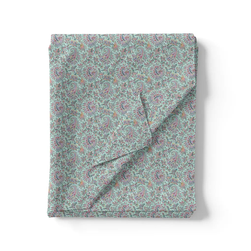 Tiny Western Leaves With Flower Digital Printed Fabric – js 0 ma015574 110 tiny western leaves with flower digital printed fabric 7