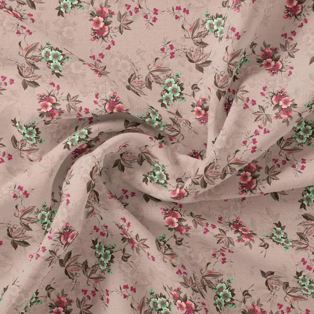 Tiny Sunflower Pista With Mandys Pink Digital Printed Fabric – js 0 ma017711 110 tiny sunflower pista with mandys pink digital printed fabric 1