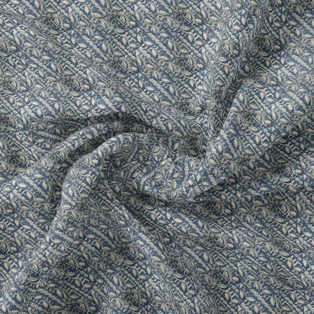 Tiny Branch With Morden Leaves Digital Printed Fabric – js 0 ma01780 110 tiny branch with morden leaves digital printed fabric 1