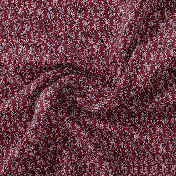 Decorative Flower Tree Redish Digital Printed Fabric – js 0 ma0182 110 decorative flower tree redish digital printed fabric 1