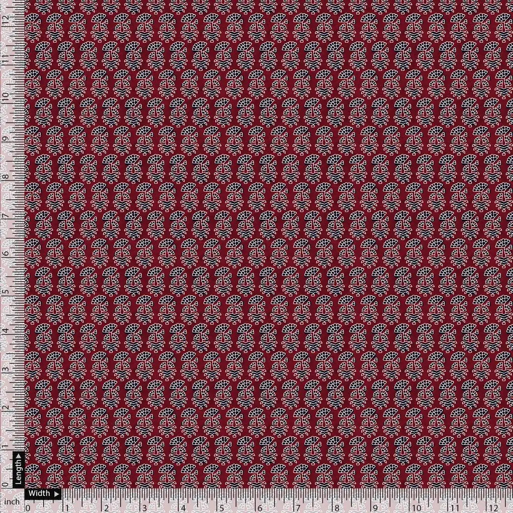 Decorative Flower Tree Redish Digital Printed Fabric – js 0 ma0182 110 decorative flower tree redish digital printed fabric 4