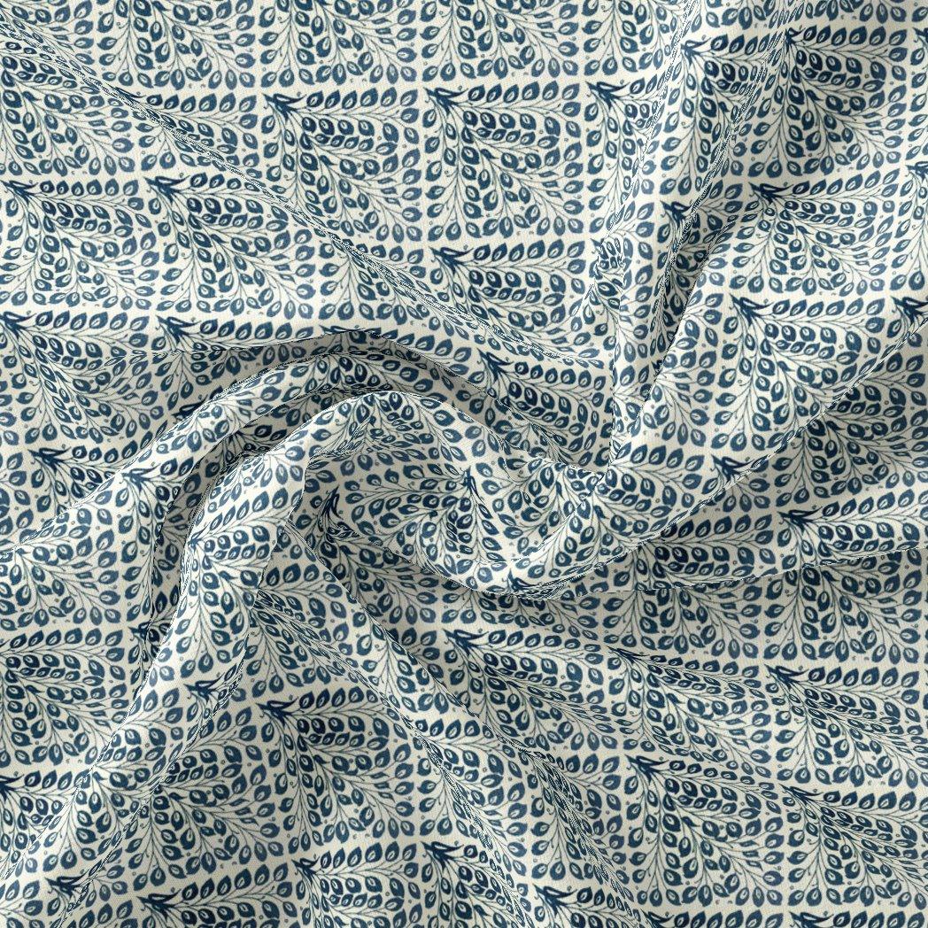 Morpich Block Digital Printed Fabric - FAB VOGUE Studio®