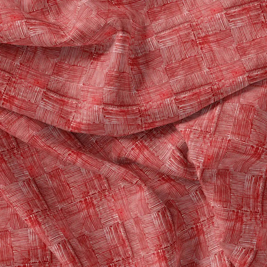 Checkes Textured Red And White Digital Printed Fabric – js 0 ma02235 110 checkes textured red and white digital printed fabric 3