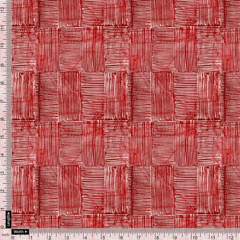 Checkes Textured Red And White Digital Printed Fabric – js 0 ma02235 110 checkes textured red and white digital printed fabric 4