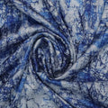 Blue Artistic Abstract Digital Printed Fabric - Japan Satin – js 0 ma02278 110 blue artistic abstract digital printed fabric japan satin 1