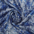 Blue Artistic Abstract Digital Printed Fabric - Japan Satin – js 0 ma02278 110 blue artistic abstract digital printed fabric japan satin 1