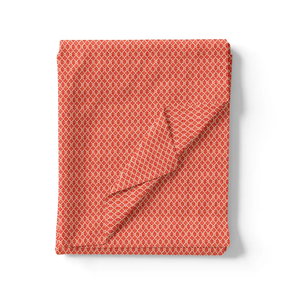 Orange Repeat Rhombus Lattice Digital Printed Fabric – js 0 ma0293 110 orange repeat rhombus lattice digital printed fabric 3