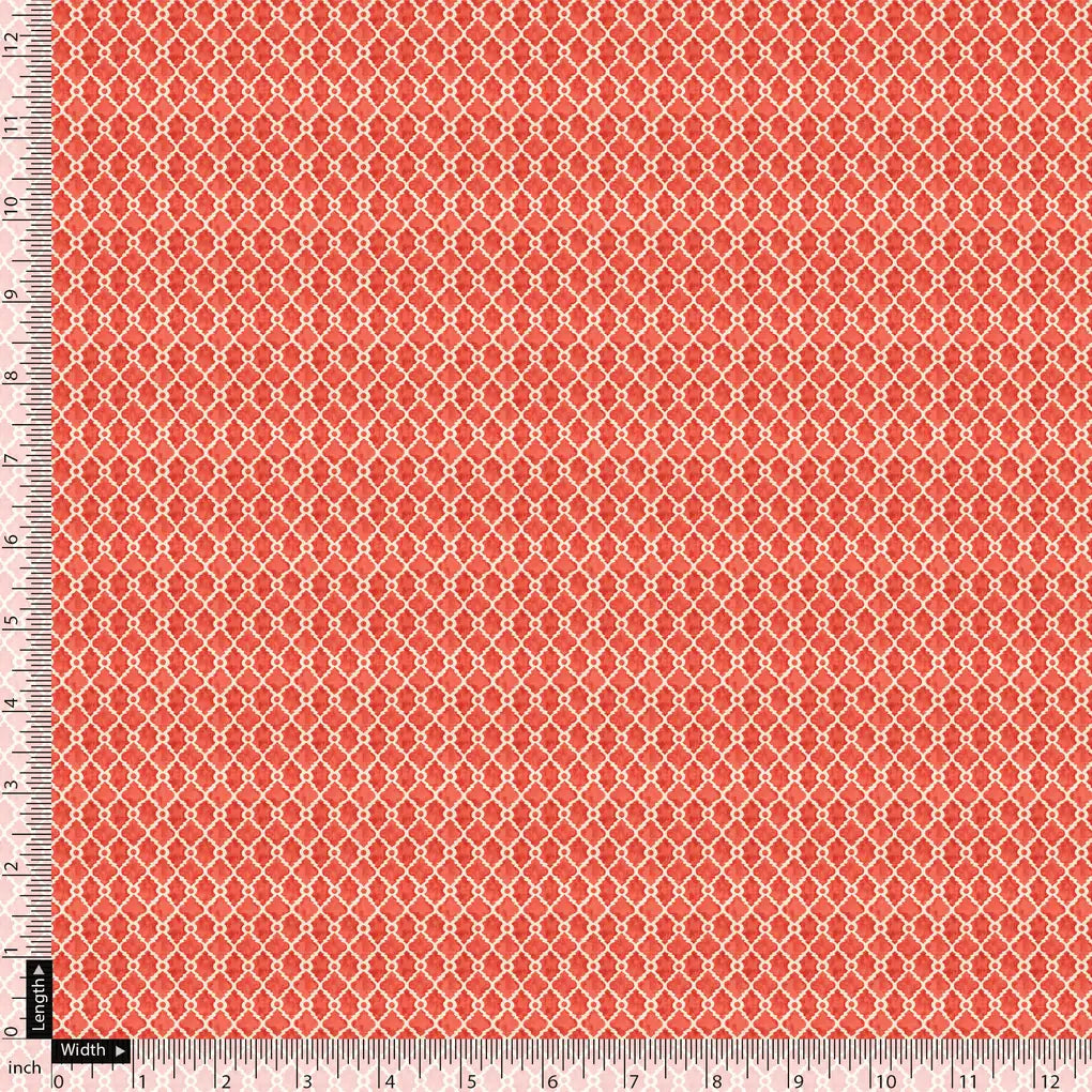 Orange Repeat Rhombus Lattice Digital Printed Fabric – js 0 ma0293 110 orange repeat rhombus lattice digital printed fabric 5