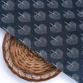 Stylized Mepal Leaf Motif Digital Printed Fabric - Japan Satin – js 0 ma02999 110 stylized mepal leaf motif digital printed fabric japan satin 2