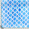 Blue Lattice Lovely Seamless Digital Printed Fabric - Japan Satin – js 0 ma0314p3 110 blue lattice lovely seamless digital printed fabric japan satin 4