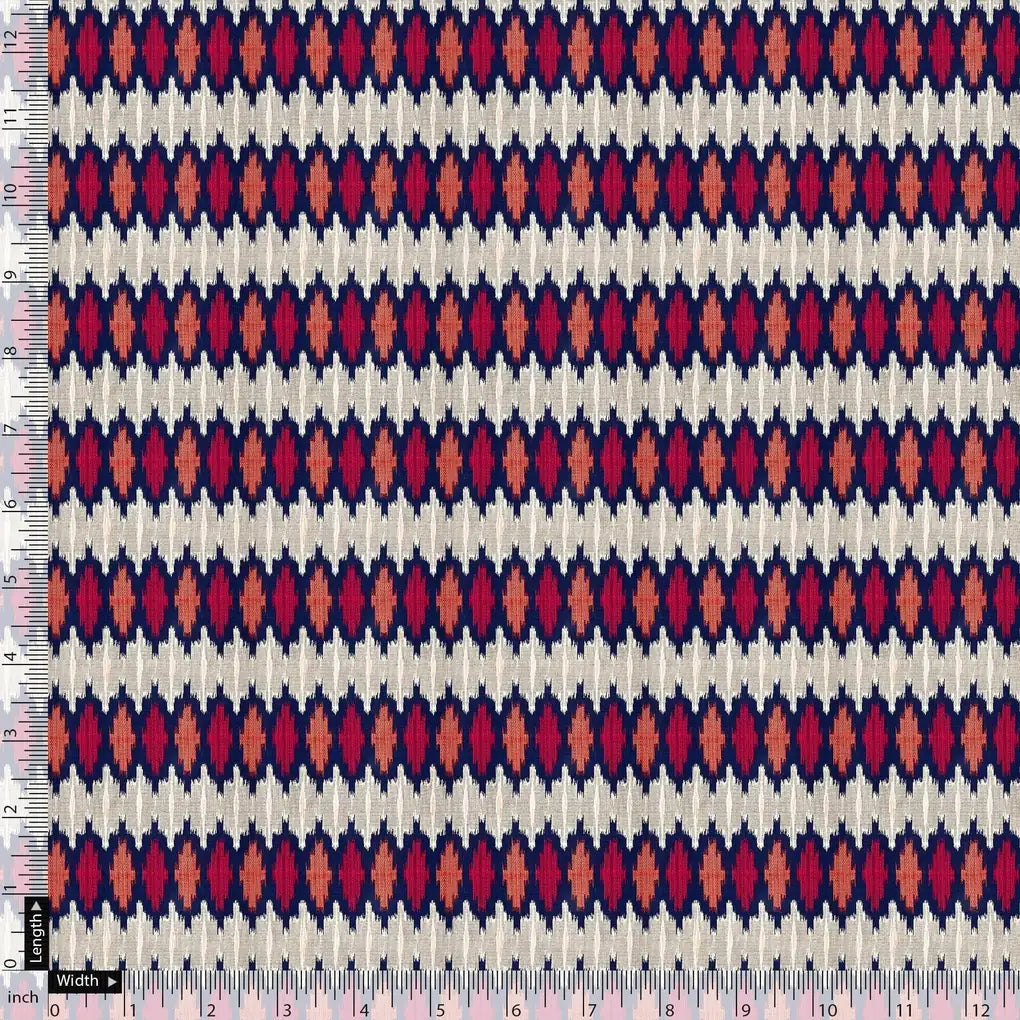 Morden Multicolour Ikat Repeat Digital Printed Fabric – js 0 ma03175 110 morden multicolour ikat repeat digital printed fabric 5