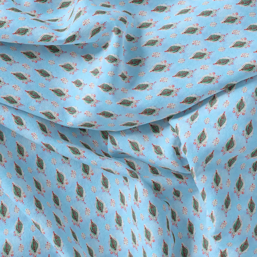 Doted Serrate Leaves Seamless Pattern Digital Printed Fabric – js 0 ma0404p3 110 doted serrate leaves seamless pattern digital printed fabric 3