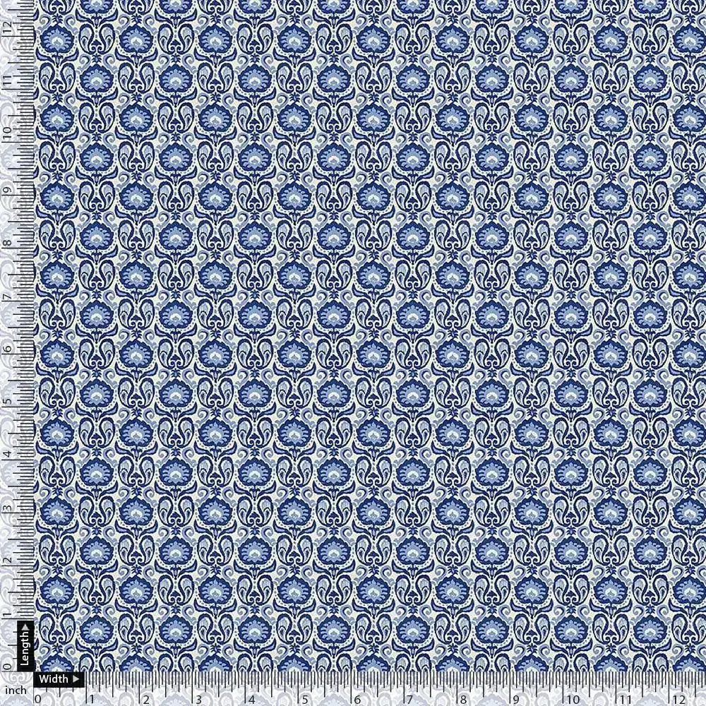 Tiny Blue Motif Allover Digital Printed Fabric – js 0 ma0405 110 tiny blue motif allover digital printed fabric 3