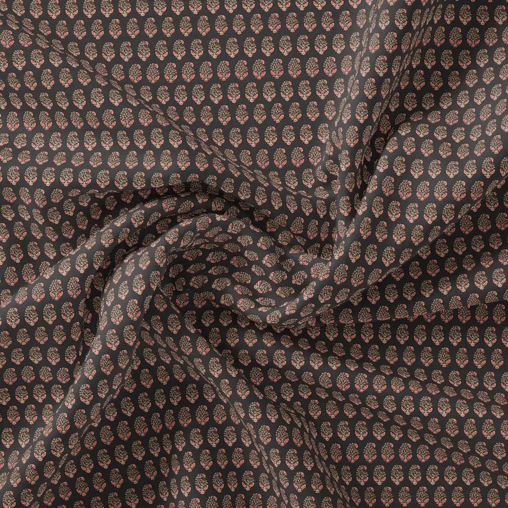 Tiny Small Mango Leaves Decorative Digital Printed Fabric – js 0 ma0428 110 tiny small mango leaves decorative digital printed fabric 1