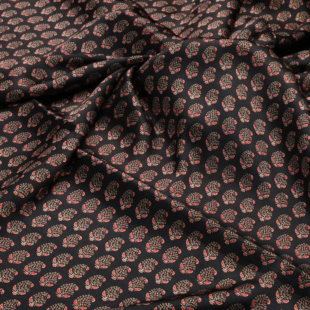 Tiny Small Mango Leaves Decorative Digital Printed Fabric - Japan Satin – js 0 ma0428 110 tiny small mango leaves decorative digital printed fabric japan satin 3