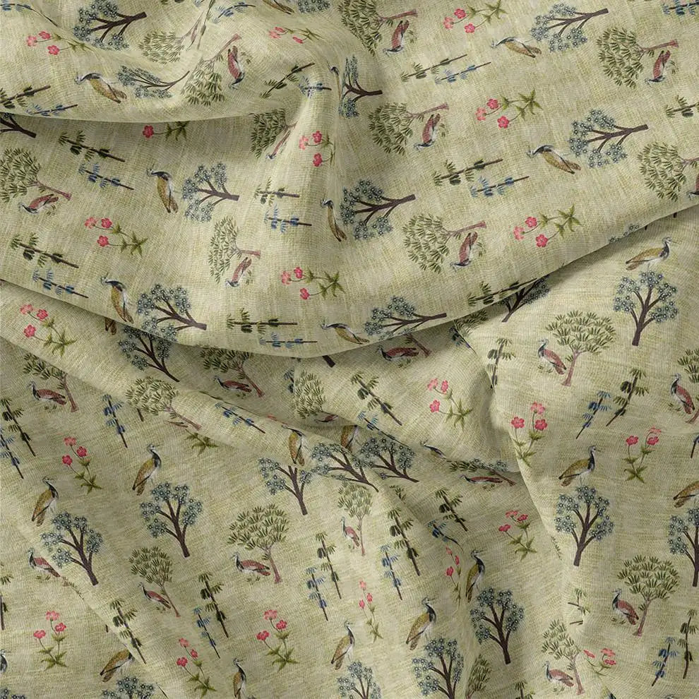 Pista Chinoiserie With Birds Digital Printed Fabric – js 0 ma04430 110 pista chinoiserie with birds digital printed fabric 3