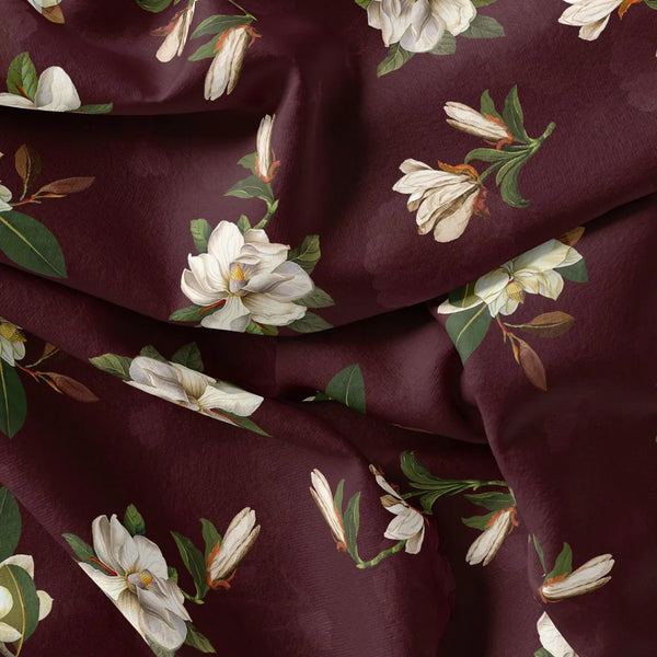 Big White Flower Repeat Digital Printed Fabric – js 0 ma05154 110 big white flower repeat digital printed fabric 1