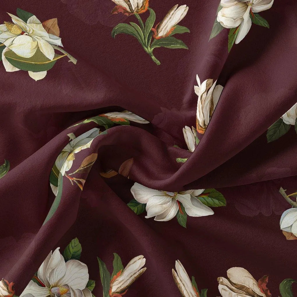 Big White Flower Repeat Digital Printed Fabric – js 0 ma05154 110 big white flower repeat digital printed fabric 3