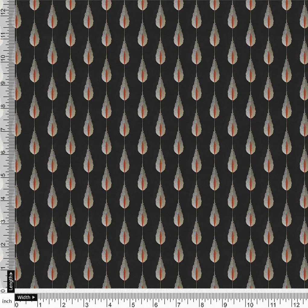 Feather Stripes Digital Printed Fabric – js 0 ma05232 110 feather stripes digital printed fabric 4