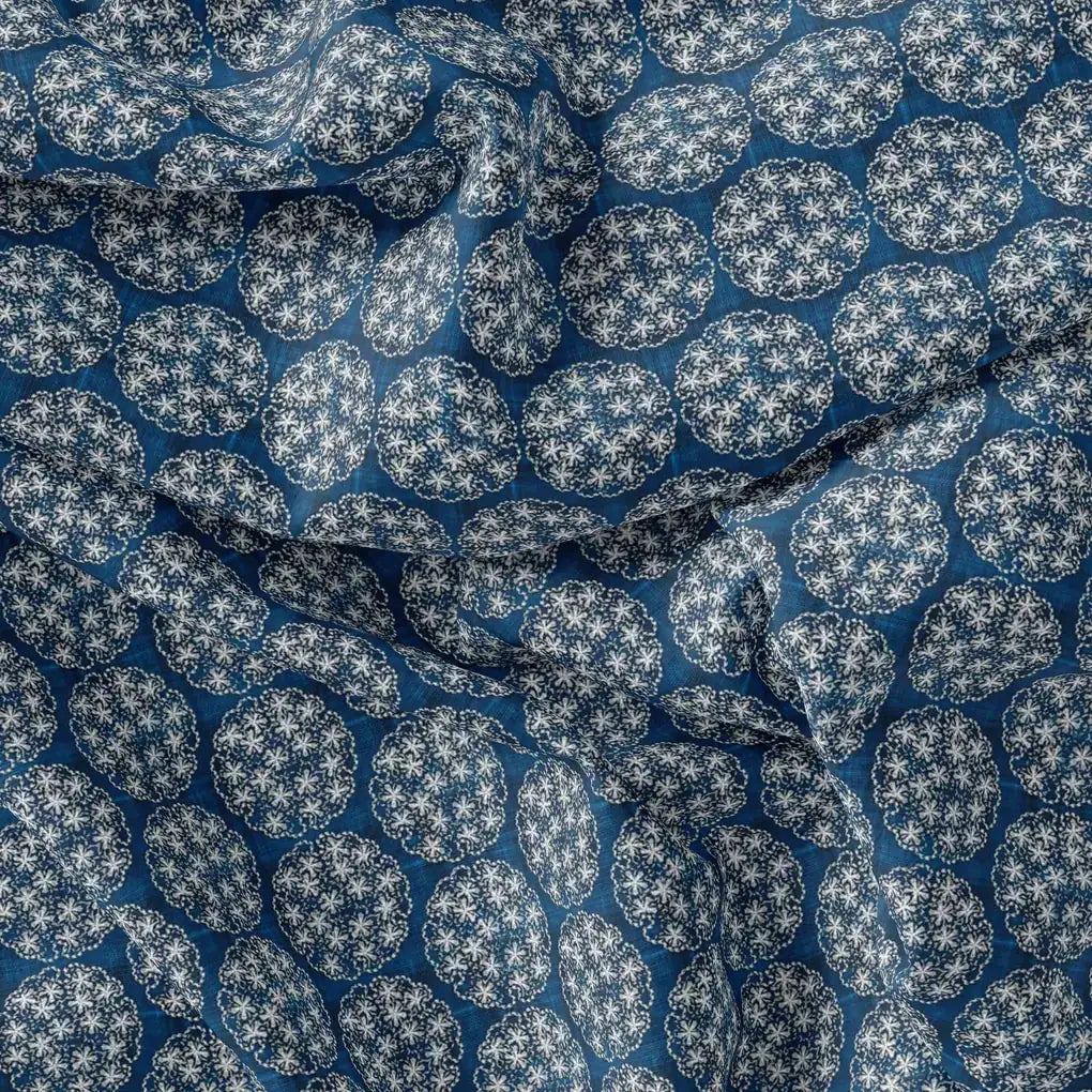 New Multi Round Star Blue Digital Printed Fabric – js 0 ma0580 110 new multi round star blue digital printed fabric 3
