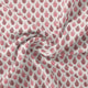 Lovely Pink And Brown Hand Block Leaves Digital Printed Fabric – js 0 ma0586 110 lovely pink and brown hand block leaves digital printed fabric 1