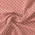Cool Summer Simple Pink Flower With Leaves Digital Printed Fabric – js 0 ma0616 110 cool summer simple pink flower with leaves digital printed fabric 1
