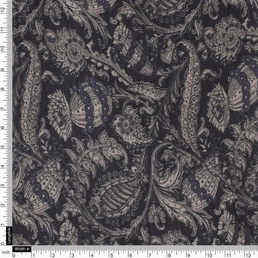 Brown Paisley Seamless Digital Printed Fabric – js 0 ma06308 110 brown paisley seamless digital printed fabric 4 30d49dca a001 4382 a42f 277826b05975