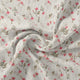 Pink Botanical Flower With Leaves Digital Printed Fabric – js 0 ma06481 110 pink botanical flower with leaves digital printed fabric 1