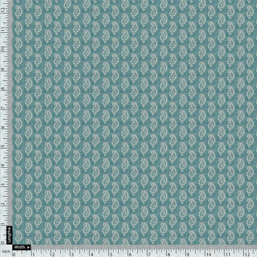 Morden Mango Leaves With Gumbo Colour Digital Printed Fabric – js 0 ma0694 110 morden mango leaves with gumbo colour digital printed fabric 4