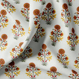 Multicolor Floral & Leaves Semless Printed Fabric – js 0 ma07144 108 multicolor floral and leaves semless printed fabric 1