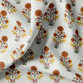 Multicolor Floral & Leaves Semless Printed Fabric – js 0 ma07144 110 multicolor floral and leaves semless printed fabric 1