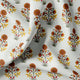 Multicolor Floral & Leaves Semless Printed Fabric – js 0 ma07144 110 multicolor floral and leaves semless printed fabric 1