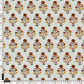 Multicolor Floral & Leaves Semless Printed Fabric – js 0 ma07144 110 multicolor floral and leaves semless printed fabric 2