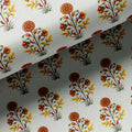 Multicolor Floral & Leaves Semless Printed Fabric – js 0 ma07144 110 multicolor floral and leaves semless printed fabric 3