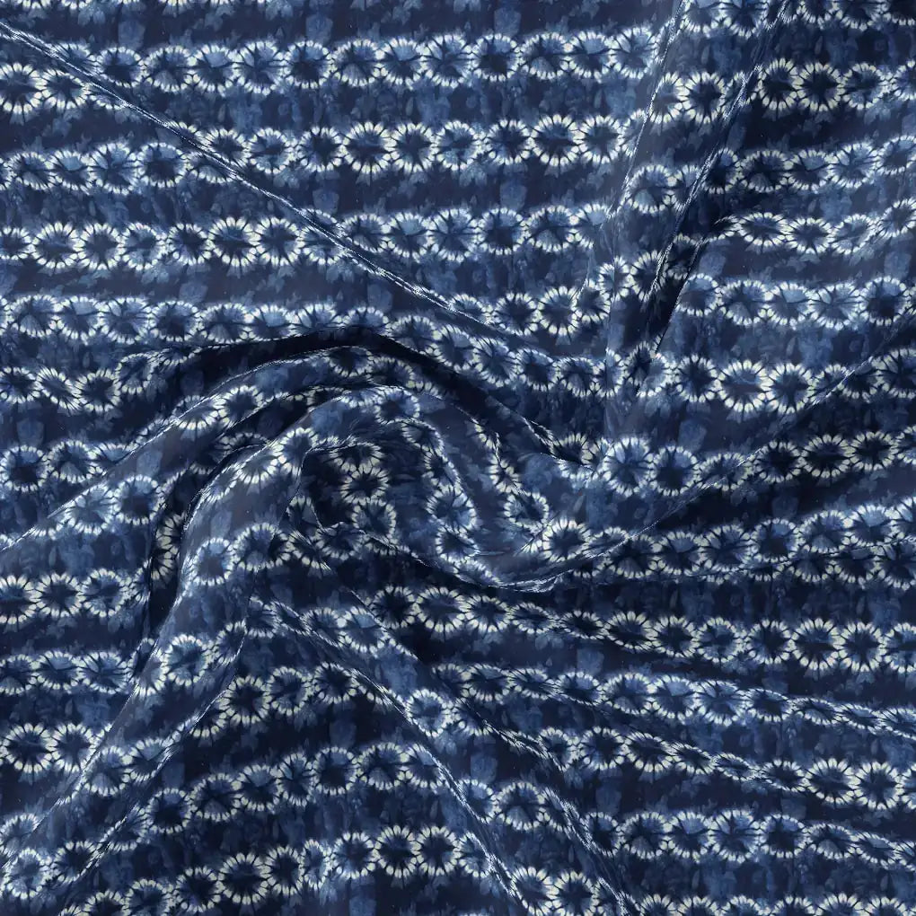 Shiny Watercolour Art With White Circle Digital Printed Fabric – js 0 ma0735 110 shiny watercolour art with white circle digital printed fabric 1