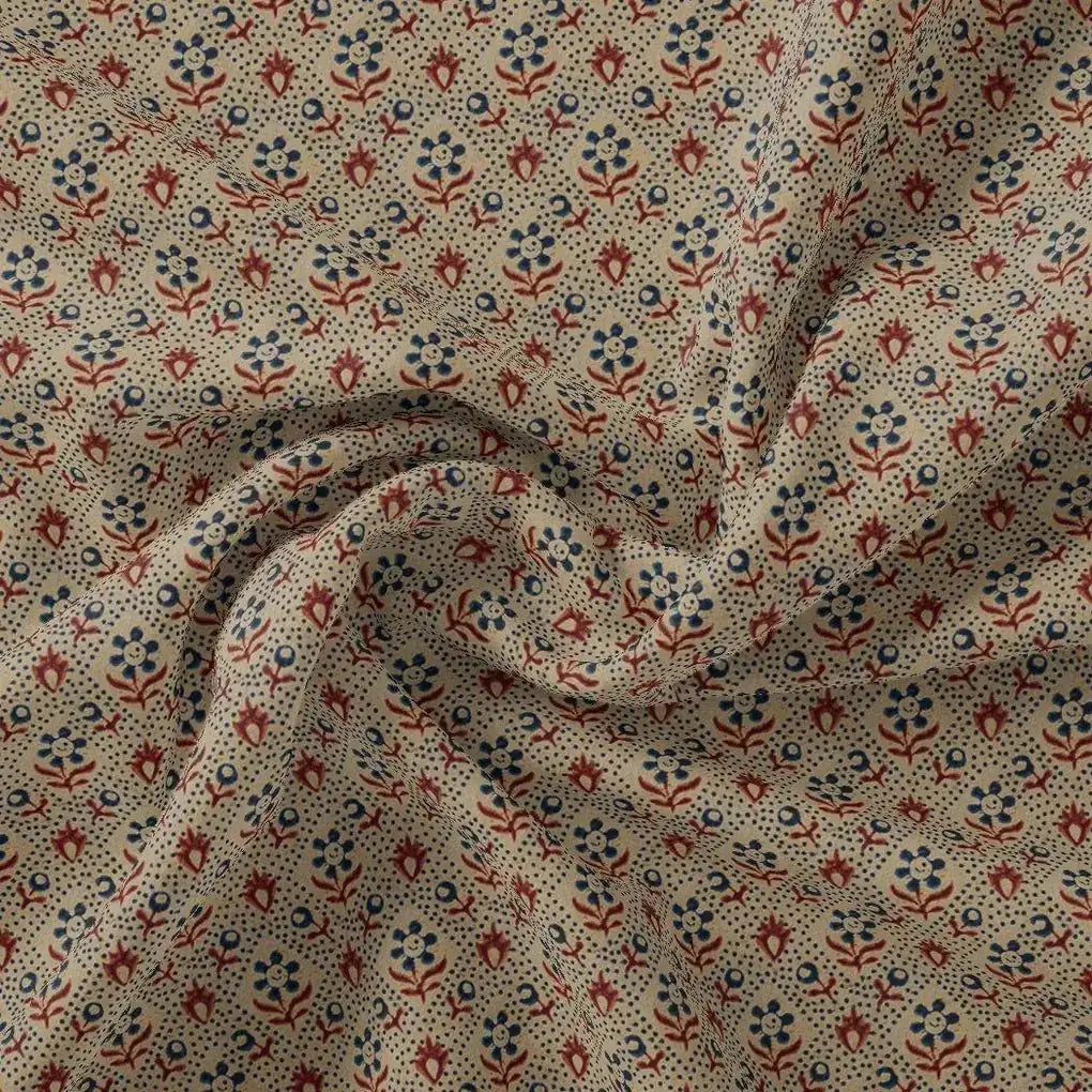 Smile Sunflower With Tiny Doted Digital Printed Fabric – js 0 ma0777 110 smile sunflower with tiny doted digital printed fabric 1