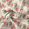 Beautiful Pink Calendula Flower Digital Printed Fabric – js 0 ma08529 110 beautiful pink calendula flower digital printed fabric 1
