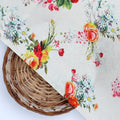 Multicolour Red And Yellow Roses Digital Printed Fabric - Japan Satin – js 0 ma08588 110 multicolour red and yellow roses digital printed fabric japan satin 2
