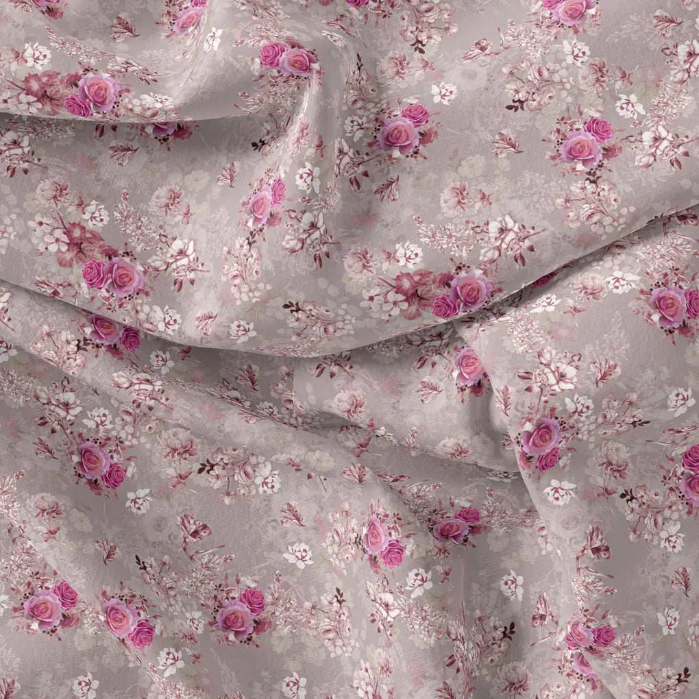 Tiny Roses Of Seamless Pattern Digital Printed Fabric – js 0 ma08607 110 tiny roses of seamless pattern digital printed fabric 3