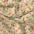 White Lily With Cherry Blossom Floral Flower Digital Printed Fabric – js 0 ma08613 110 white lily with cherry blossom floral flower digital printed fabric 4