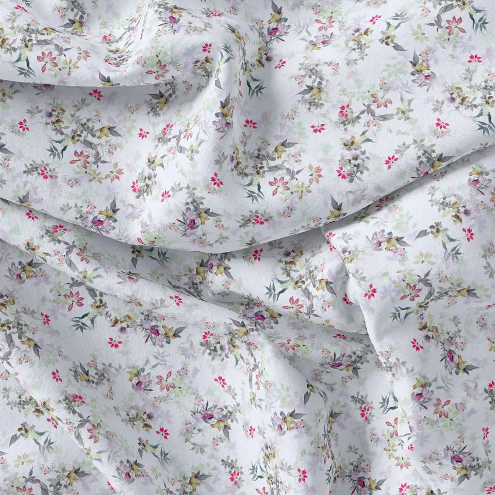 Tiny Iris With Leaves Digital Printed Fabric - Japan Satin – js 0 ma08632 110 tiny iris with leaves digital printed fabric japan satin 3