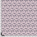 Tiny Blue Leaves With Flower Digital Printed Fabric – js 0 ma08640 110 tiny blue leaves with flower digital printed fabric 5