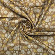 Beautiful Floral Vine Over Brown Base Digital Printed Fabric – js 0 ma09110 110 beautiful floral vine over brown base digital printed fabric 1