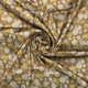 Beautiful Floral Vine Over Brown Base Digital Printed Fabric – js 0 ma09110 110 beautiful floral vine over brown base digital printed fabric 1