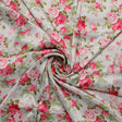 Bunch Of Flower White Orchid Digital Printed Fabric - Japan Satin – js 0 ma09113 110 bunch of flower white orchid digital printed fabric japan satin 1